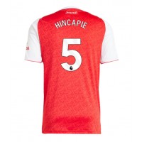 Arsenal Piero Hincapie #5 Domáci futbalový dres 2025-26 Krátky Rukáv